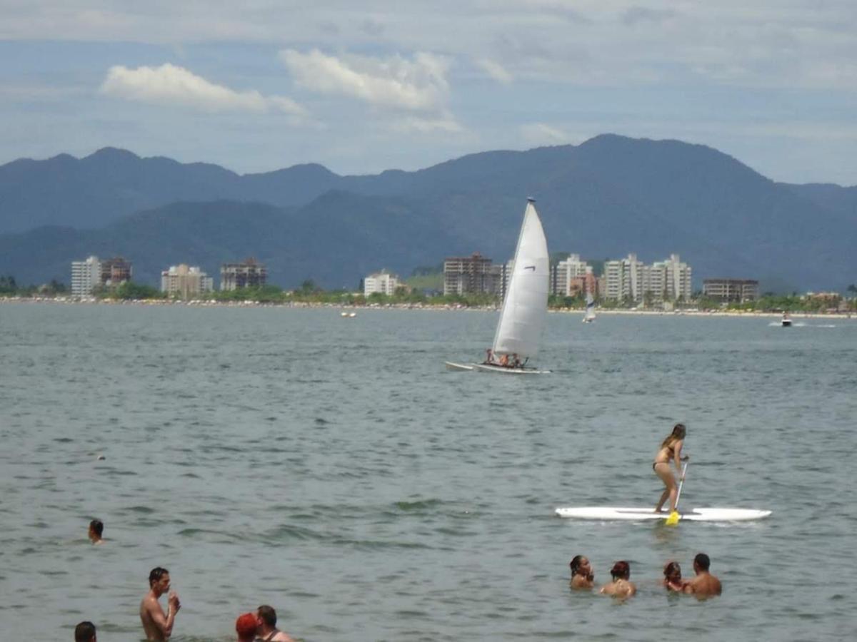 500M Da Praia, Predio Cm Piscina, 1Garagem, Wi-Fi 300 Mbps, Centro De Guaruja, Proximo A Praia E Comercio, Horarios Check-In E Check-Out Flexiveis, Churrasqueira, מראה חיצוני תמונה